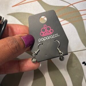 Paparazzi Silver Earrings